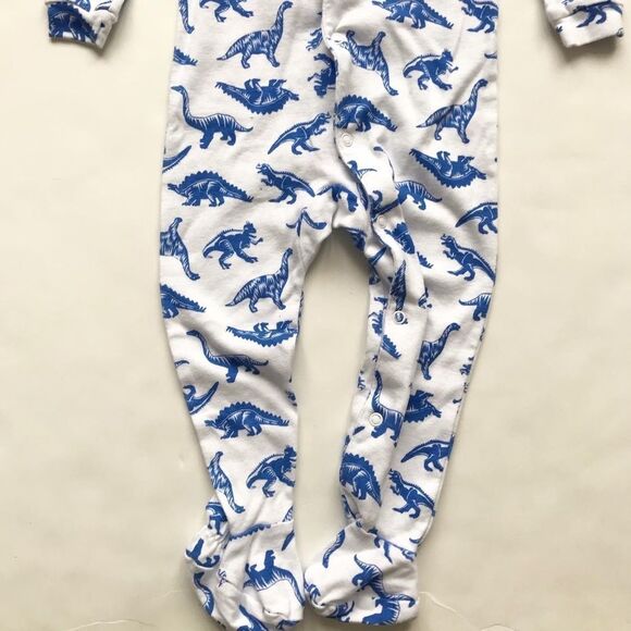 Joe Fresh footed dinosaur pyjamas EUC 18-24 months - Picture 3 of 5